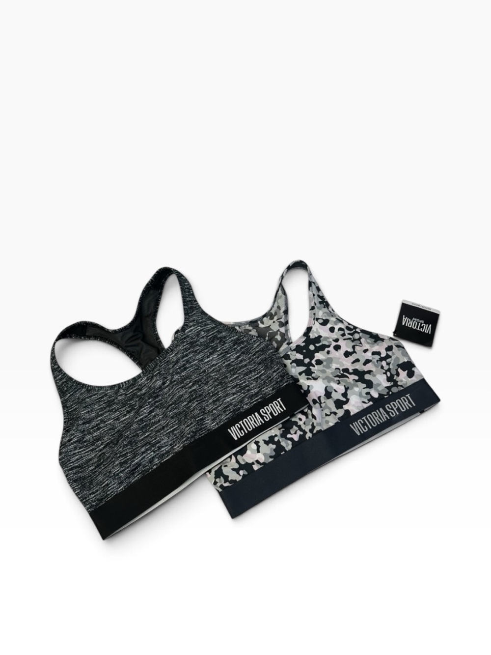 Victoria’s Secret The Player Medium Support Racerback Sports Bra Bundle Sz M